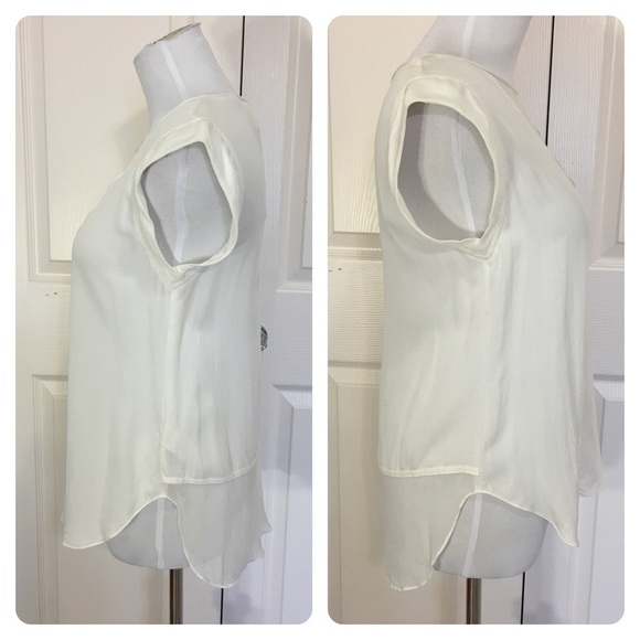 NWT! Silk! Rebecca Taylor Charlie Silk Top - Picture 3 of 8